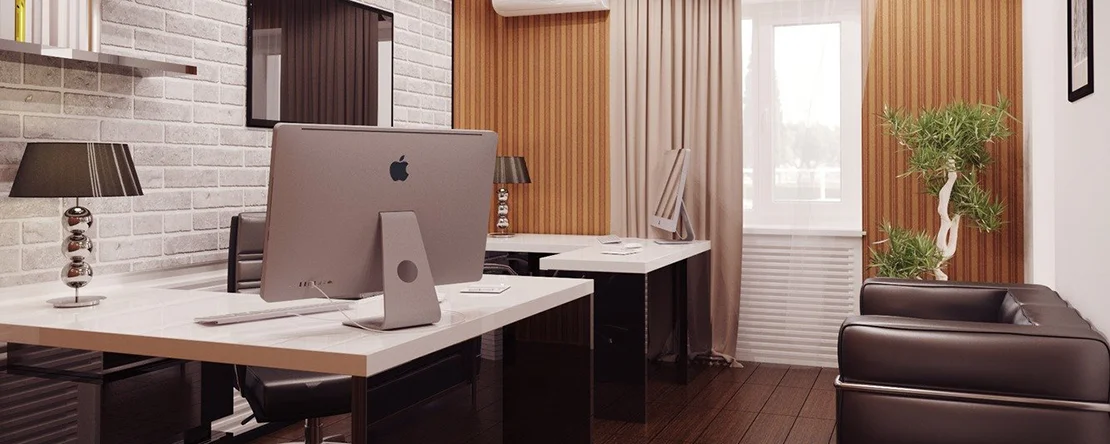 Дизайн маленького офиса